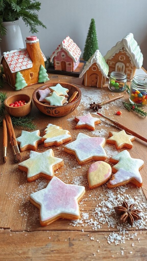 festive gingerbread house creation festive gingerbread house creation