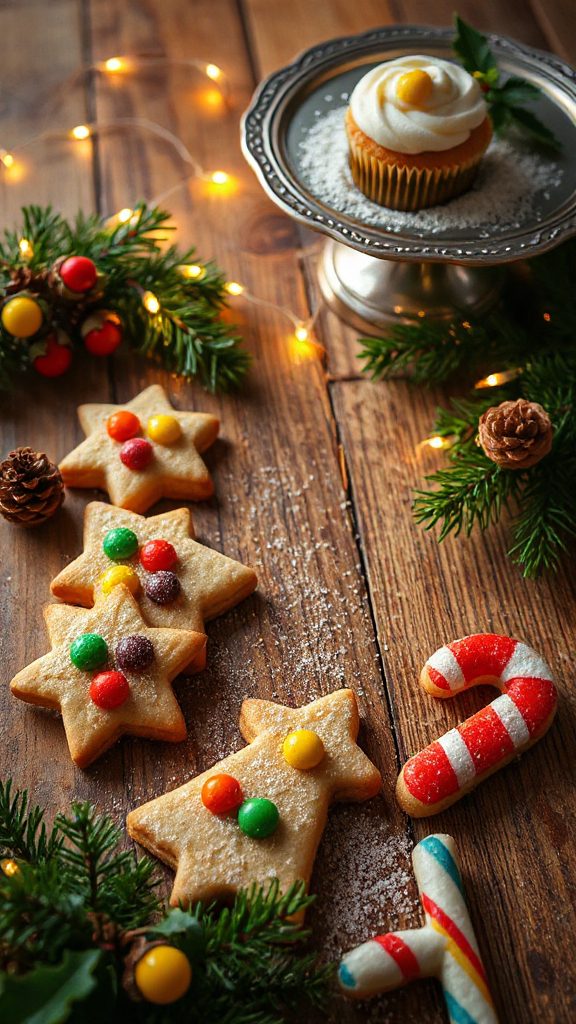 festive gumdrop ornament cookies