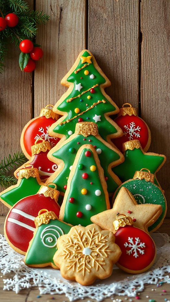 festive ornament door cookies festive ornament door cookies