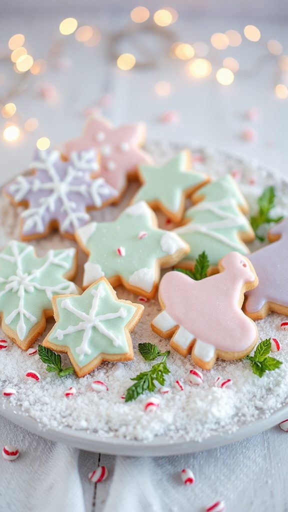 festive peppermint cookie delight
