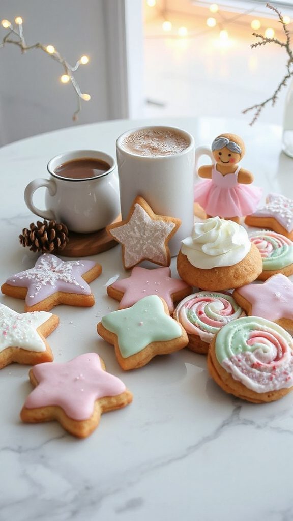 festive peppermint mocha cookies
