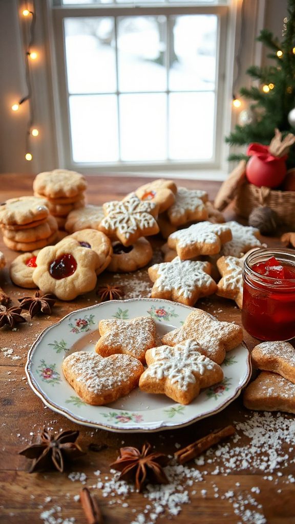 festive polish christmas cookie