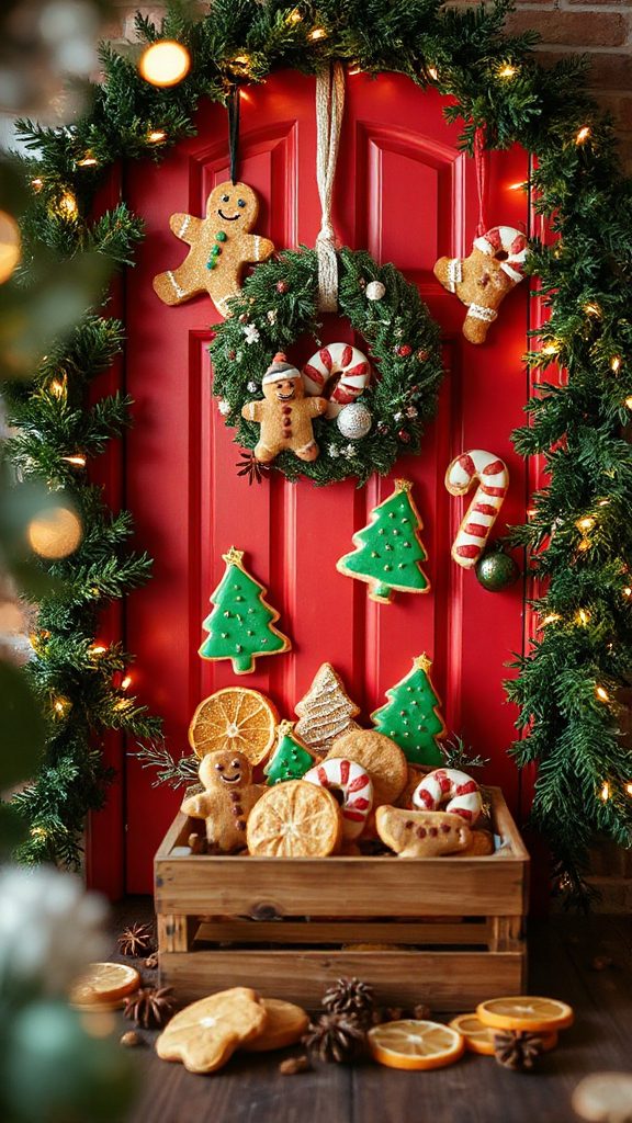 festive present shaped cookies festive present shaped cookies