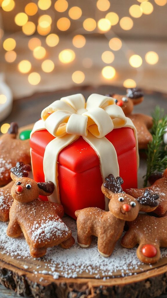 festive reindeer shaped cookies recipe