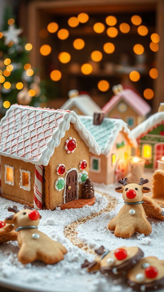 festive reindeer snack treats