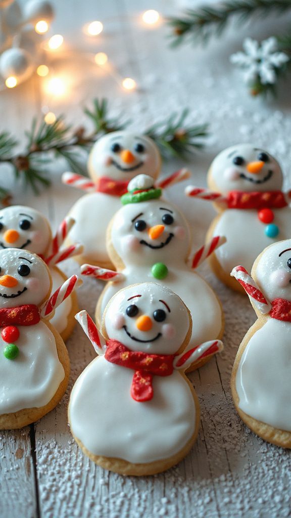 festive snowman cookie recipe
