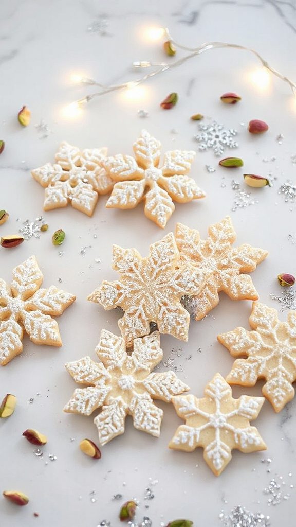 festive winter sugar cookies
