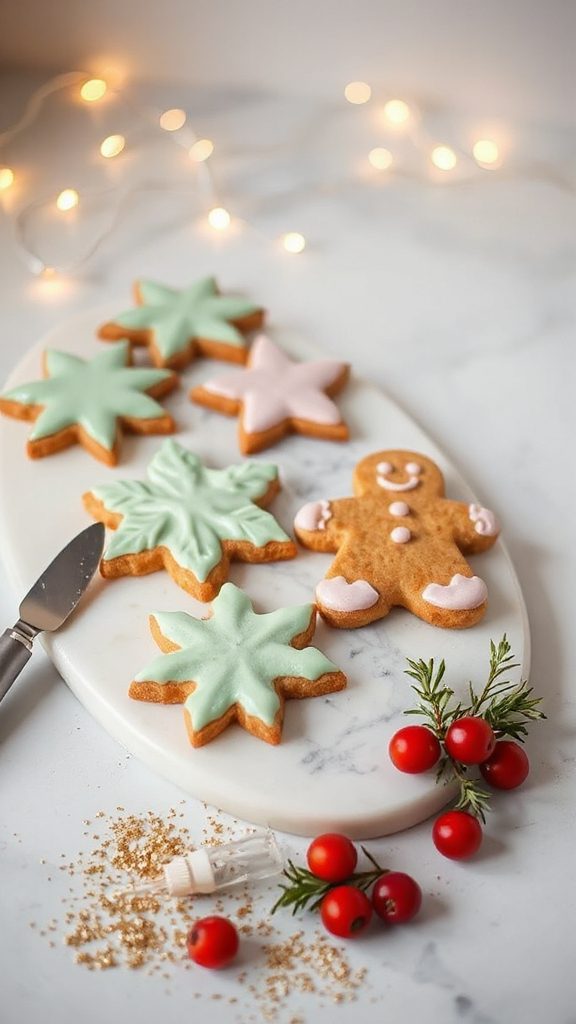 flooding cookies with icing