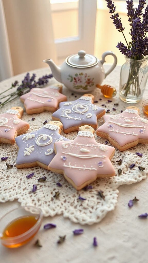 fragrant honey lavender cookies