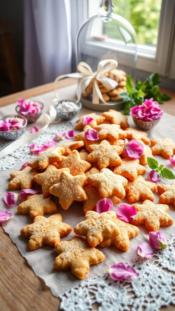 geranium flavored christmas cookies geranium flavored christmas cookies