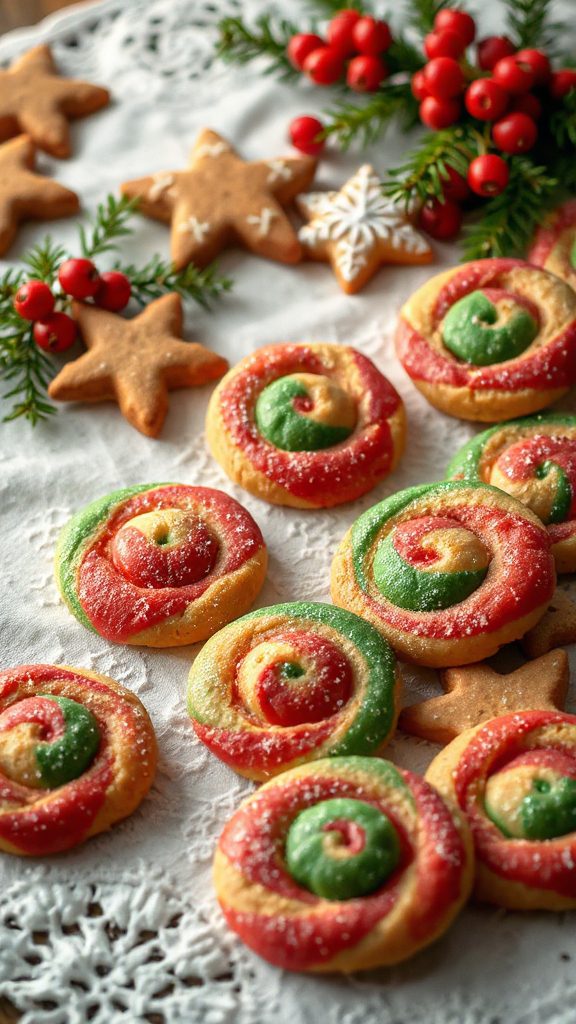 gingerbread cookie swirl delight