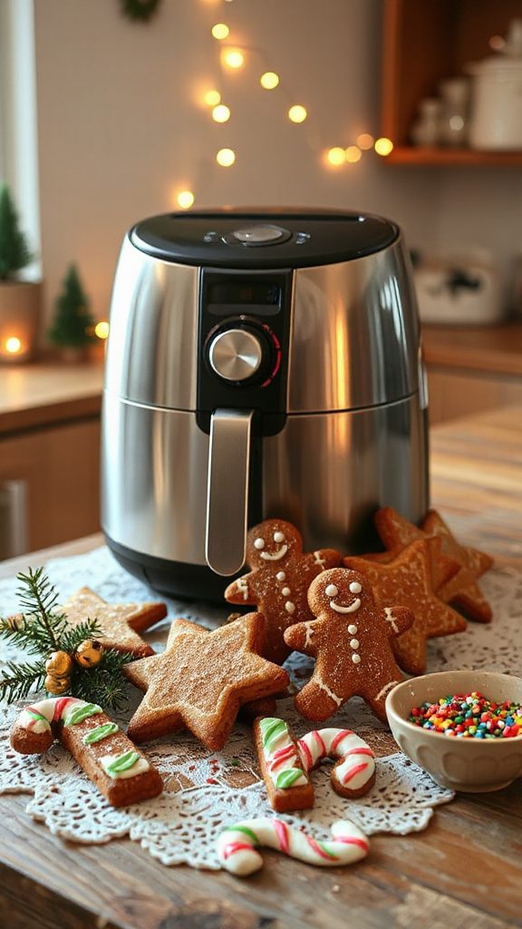 gingerbread cookies air fryer
