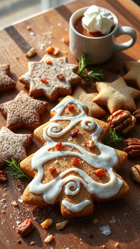 gingerbread cookies with salt gingerbread cookies with salt