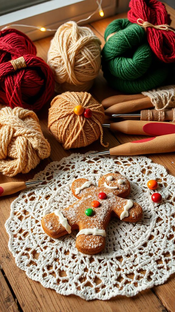 gingerbread men holiday baking