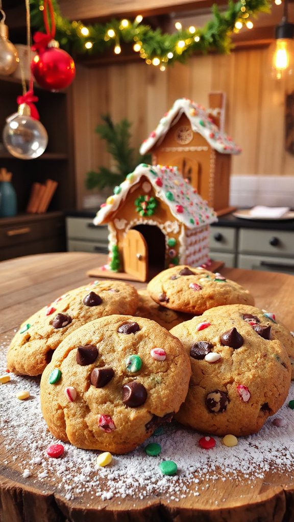 gingerbread oatmeal monster cookies gingerbread oatmeal monster cookies