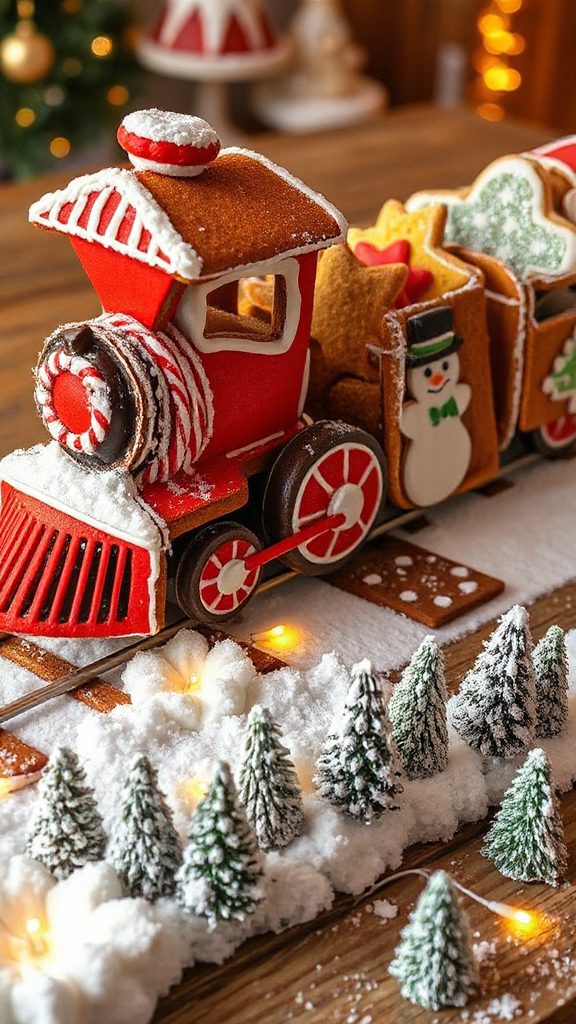 gingerbread train car decorations gingerbread train car decorations