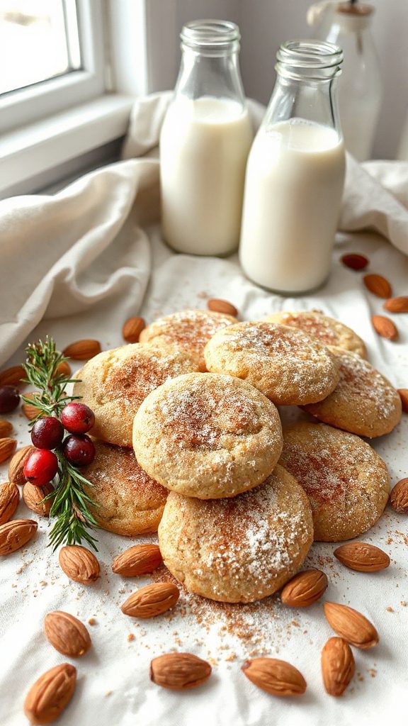 gluten free almond cinnamon cookies