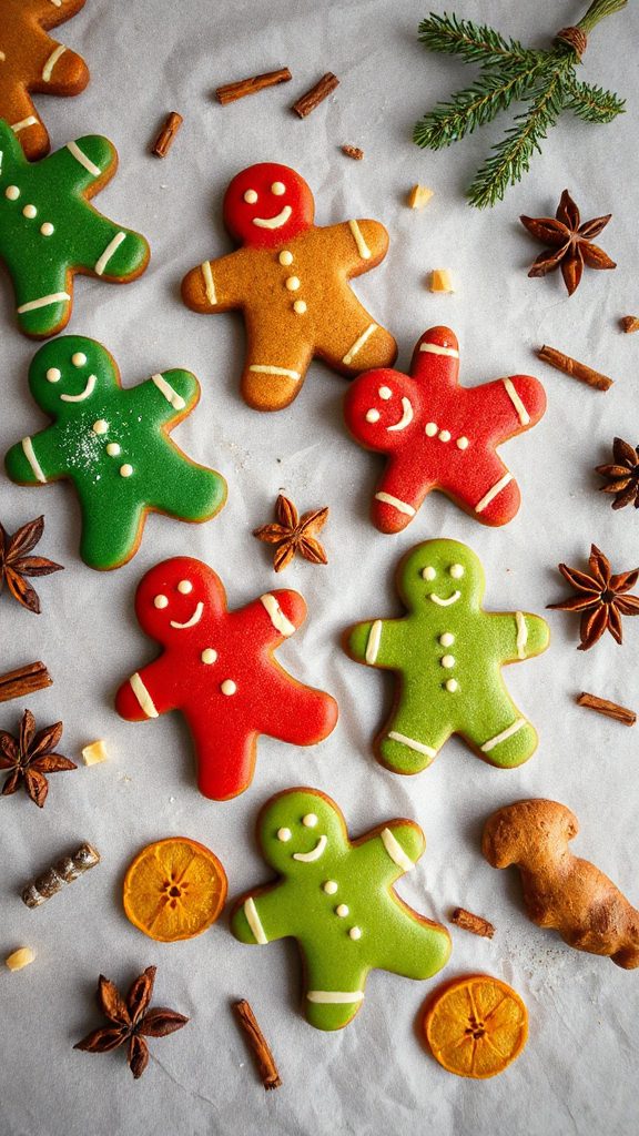 gluten free holiday gingerbread cookies