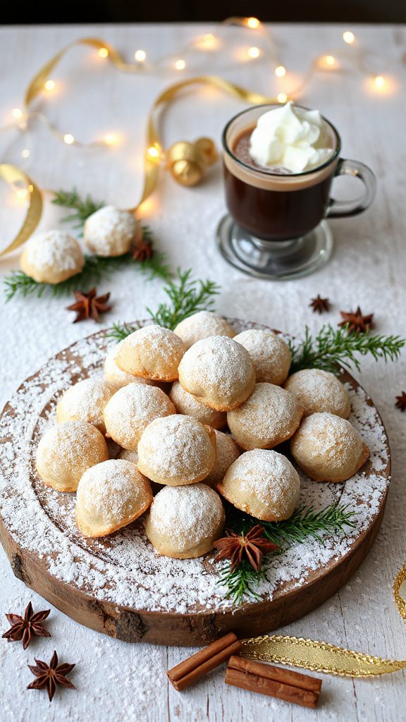 gluten free snowball cookies