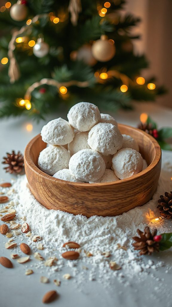 gluten free snowball cookies