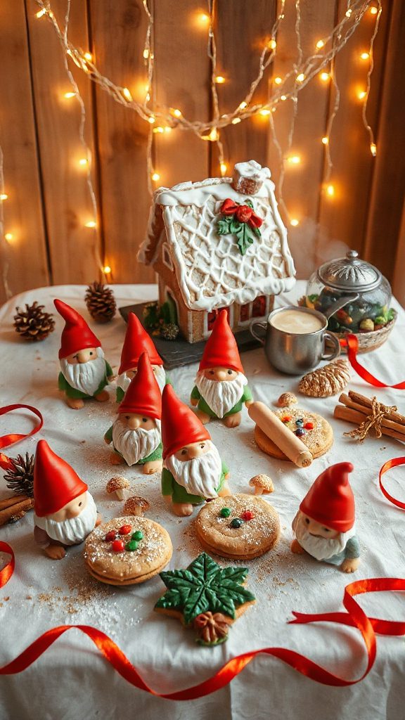 gnome shaped festive cookies fun