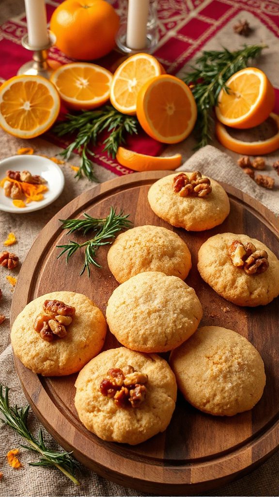 greek christmas spice cookies