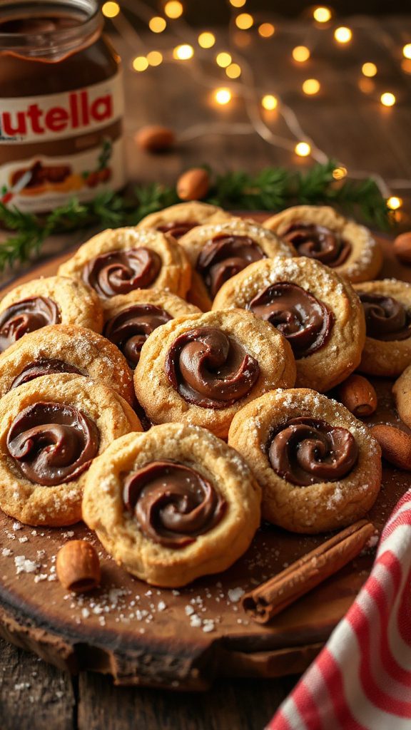 hazelnut chocolate swirl cookies
