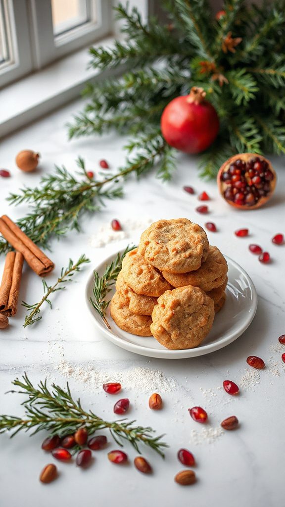 hazelnut cookies with chocolate