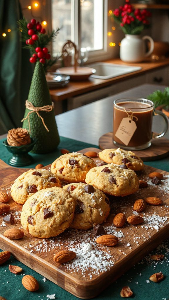 heavenly coconut almond cookies