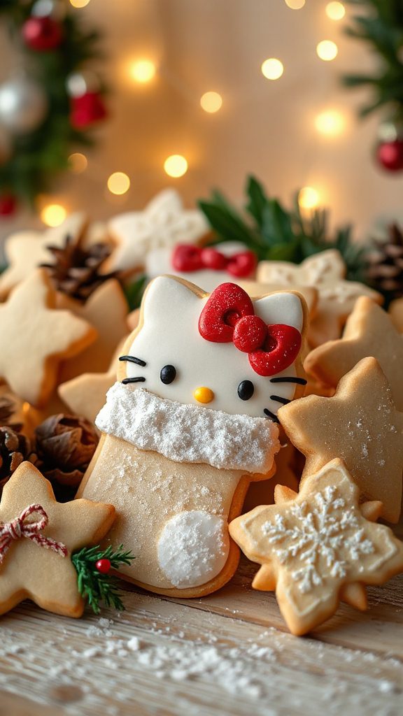 hello kitty christmas cookies