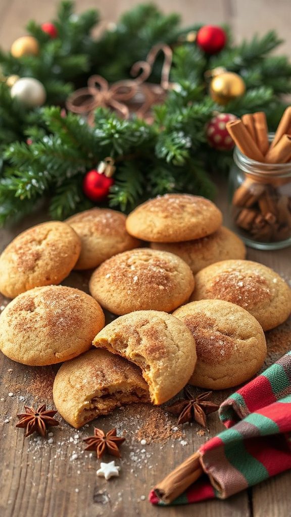 holiday cinnamon sugar cookies