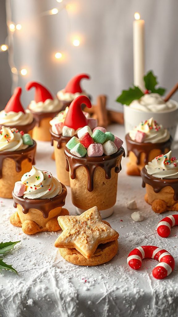 holiday hot cocoa treats