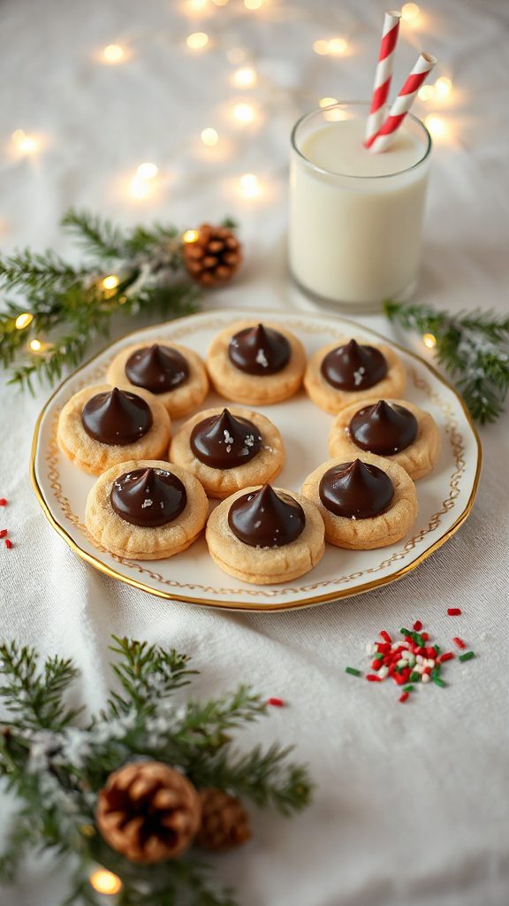 holiday sugar cookie kisses