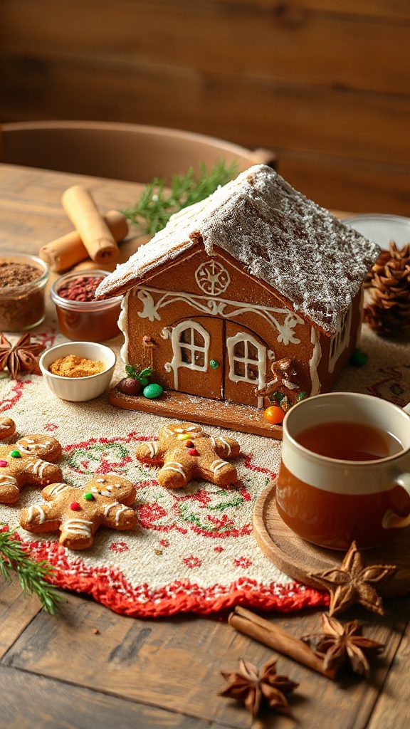 honey spiced gingerbread cookies