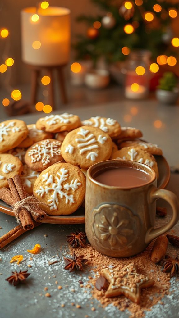 hot chocolate cookie delight