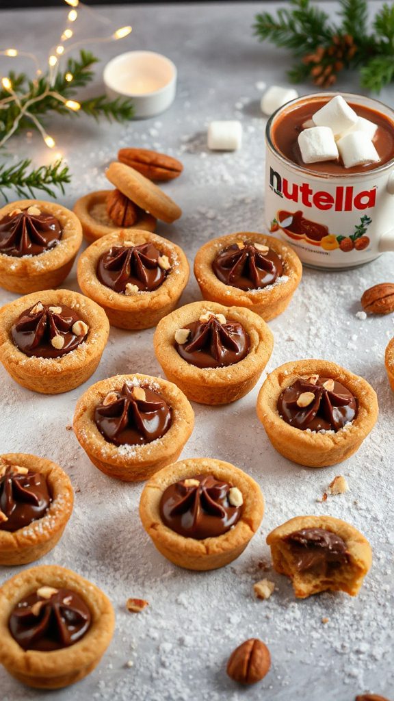 indulgent hazelnut chocolate cups