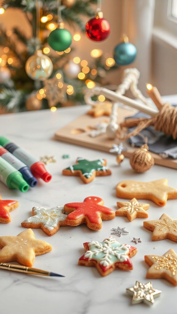 joyful festive cookie ornaments joyful festive cookie ornaments