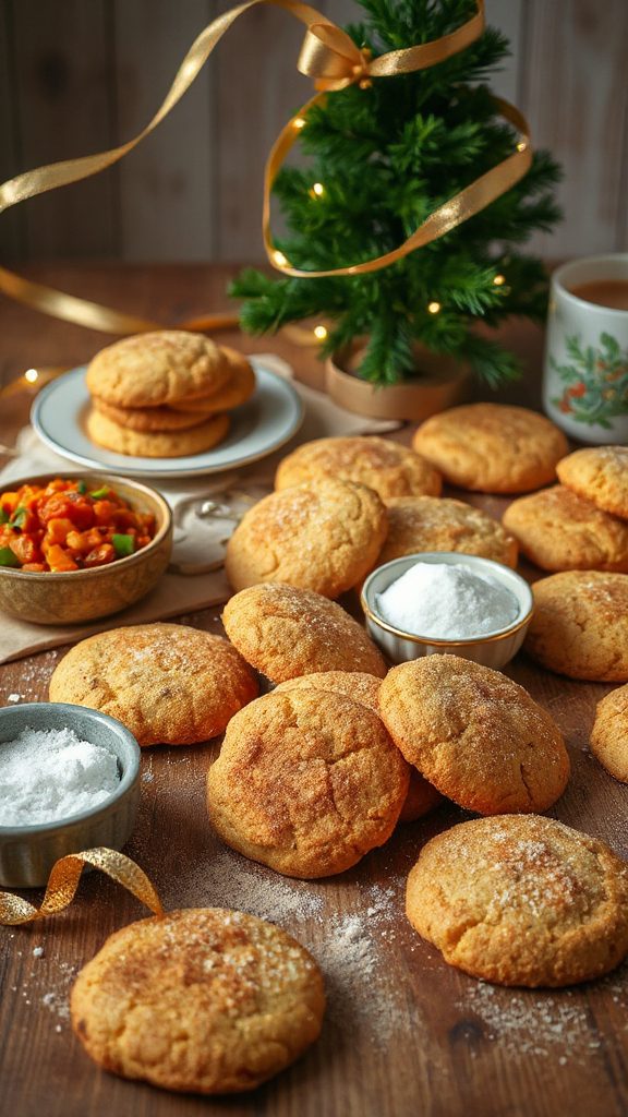 kimchi infused snickerdoodle cookies