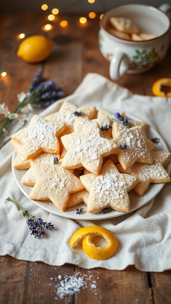 lavender lemon sugar cookies