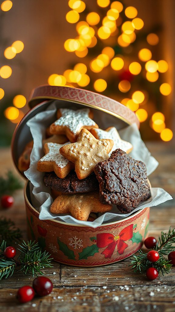 layer cookies with wax paper