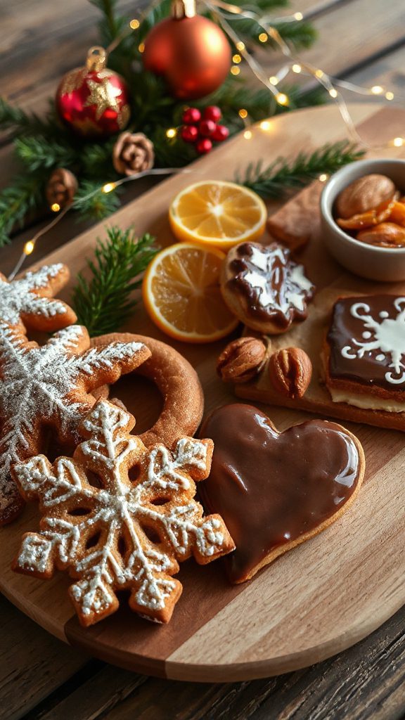 layered walnut apricot pastry