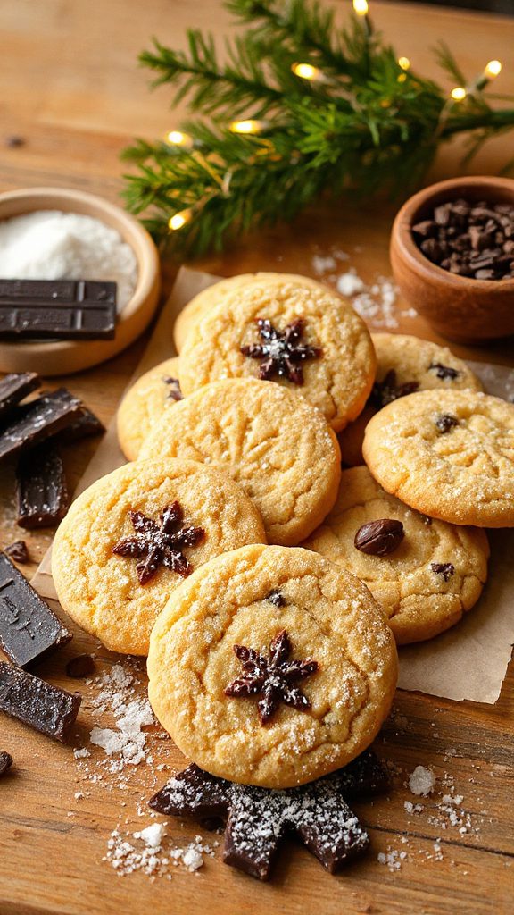 lemon cacao nib cookies