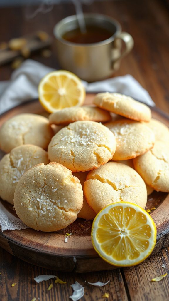 lemon coconut cookie delight