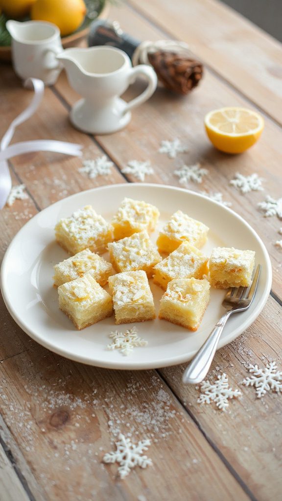 lemon coconut dessert bars