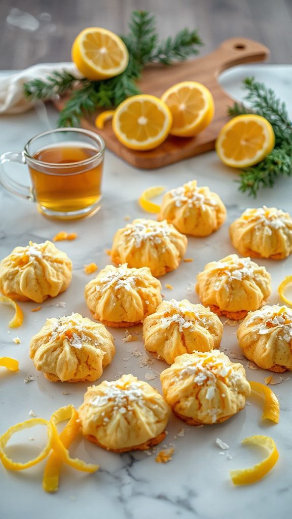 lemon coconut macaroons recipe