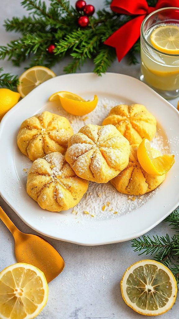 lemon crinkle cookies recipe