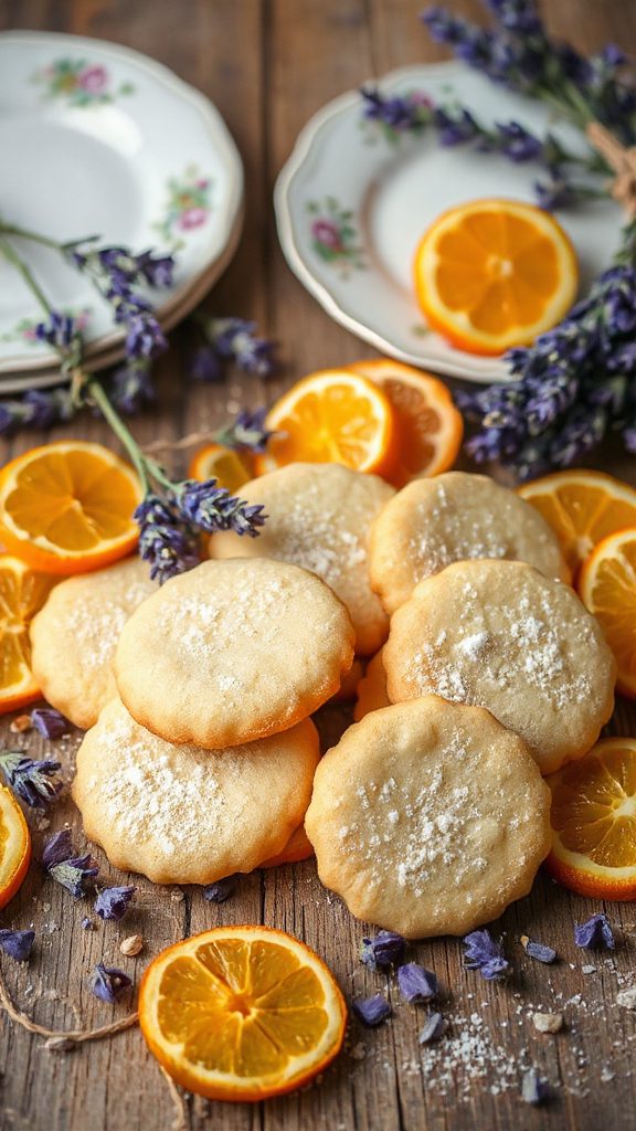 lemon lavender butter cookies lemon lavender butter cookies