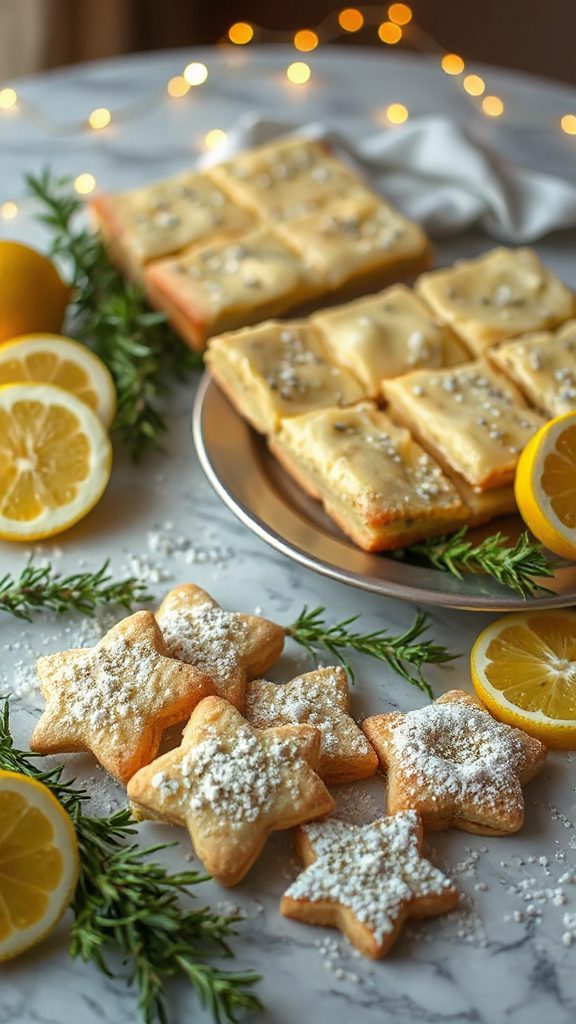 lemon poppy seed bars