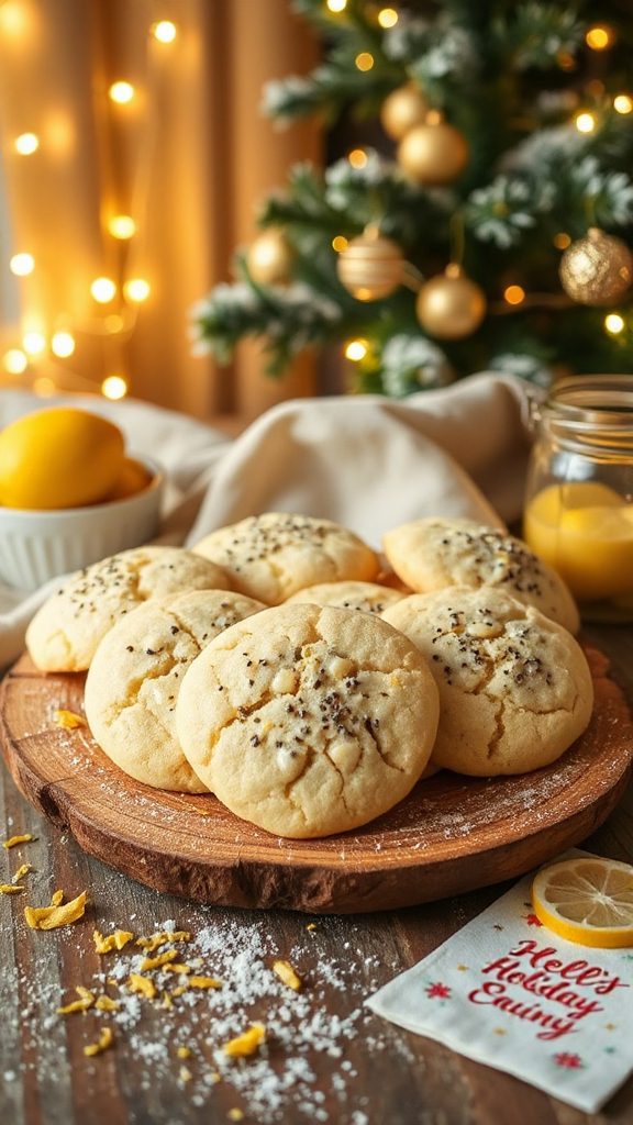 lemon poppy seed cookies