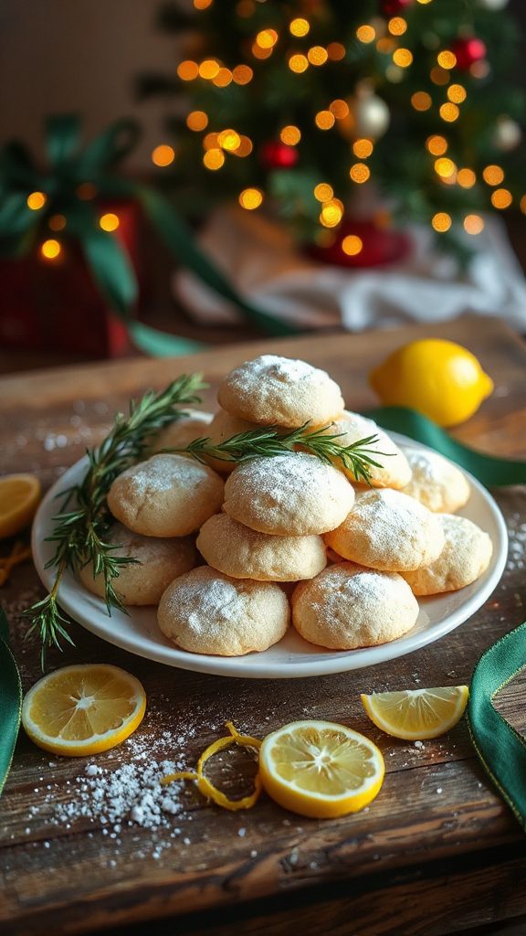 lemon ricotta drop cookies